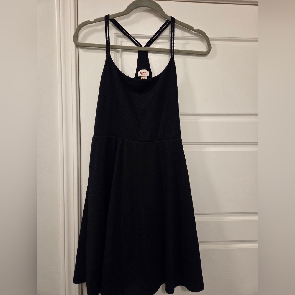 Black‎ Sleeveless Racerback Dress